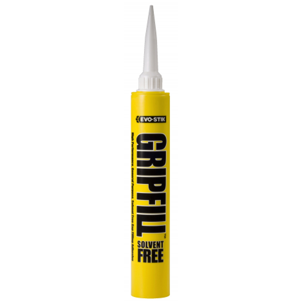 Evo-Stik Gripfill Solvent Free (Yellow) Gap Filling Adhesive 350ml